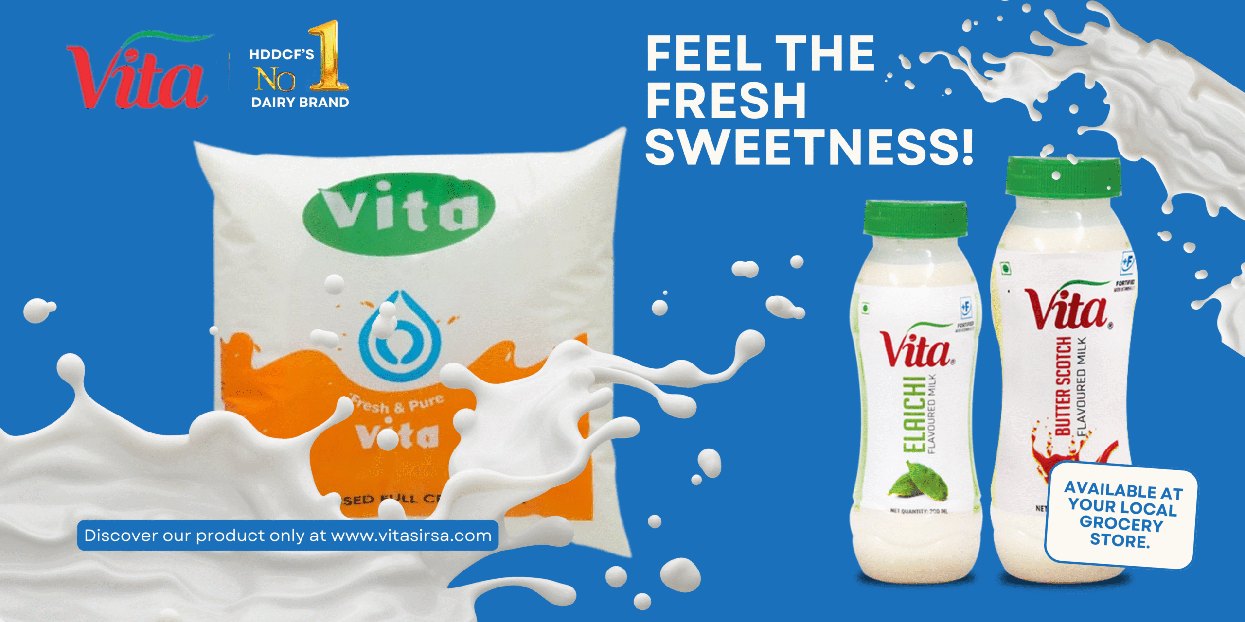 And feel the fresh sweetness!(1)